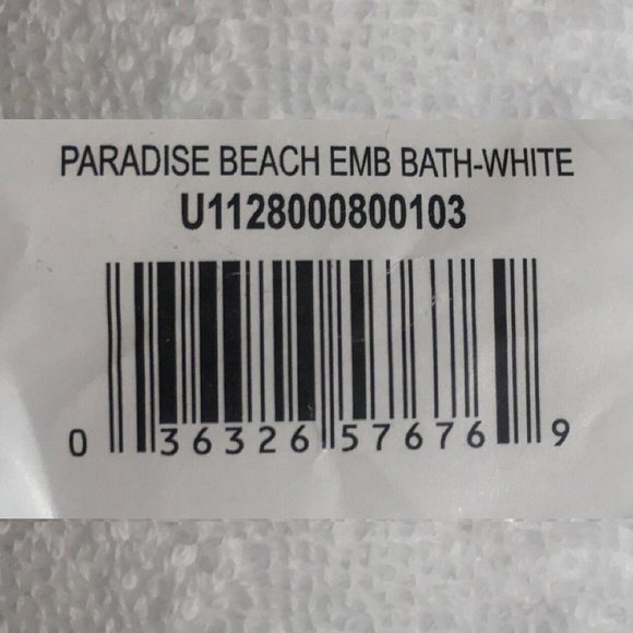 new SKL Paradise Beach 27x50" Bath Towel feat. SignPost + SURFBOARD + Palm Tree - Picture 2 of 7